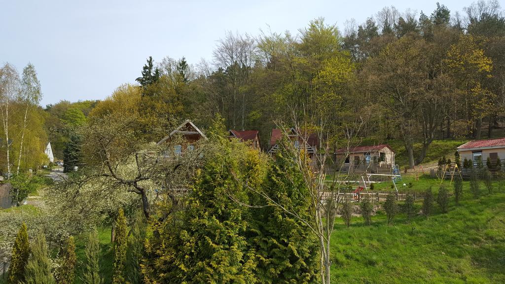 Osrodek Wczasowy Zloty Dab - Domki Hotell Miedzyzdroje Exteriör bild